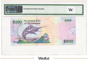 100 Долларов 2009 Багамы PMG 66 UNC EPQ